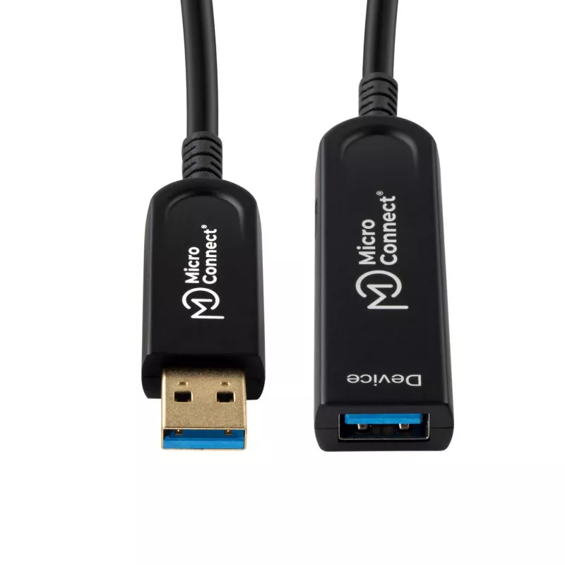 Microconnect Premium glasvezel USB 3.0-kabel A-A male-female, 20 m