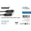 Microconnect USB3.1CC15OP USB-kabel USB 3.2 Gen 1 (3.1 Gen 1) 15 m USB C zwart