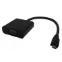 Microconnect HDMIDVGAB videokabel-adapter 0,25 m HDMI type D (Micro) VGA (D-Sub) zwart