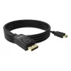 Videokabel-adapter VISION TC 2MDPHDMI8K/BL — 2 m DisplayPort naar HDMI, 6 mm, zwart