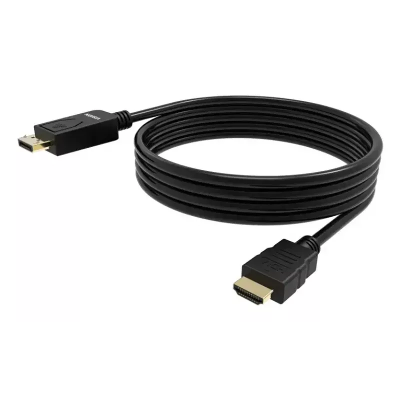 Videokabel-adapter VISION TC 2MDPHDMI8K/BL — 2 m DisplayPort naar HDMI, 6 mm, zwart