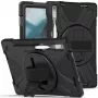 Tablet-hoes eSTUFF voor Lenovo Tab P11 Pro, polycarbonaat, voor 29,2 cm (11,5 inch) display, 2 standmodi, zwart