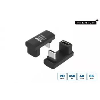 USB-C-kabel MicroConnect Premium USB4 3x2 USB-C, USB4-compatibele hogesnelheidsdata- en stroomverbinding