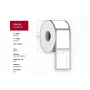 Etikettenrol voor Capture CA-LB3173 – vervangend etikettenmedium, model CA-LB3173