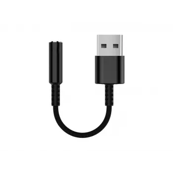 Equip 147945 audiokabel 0,15 m 3,5 mm USB Type-A zwart