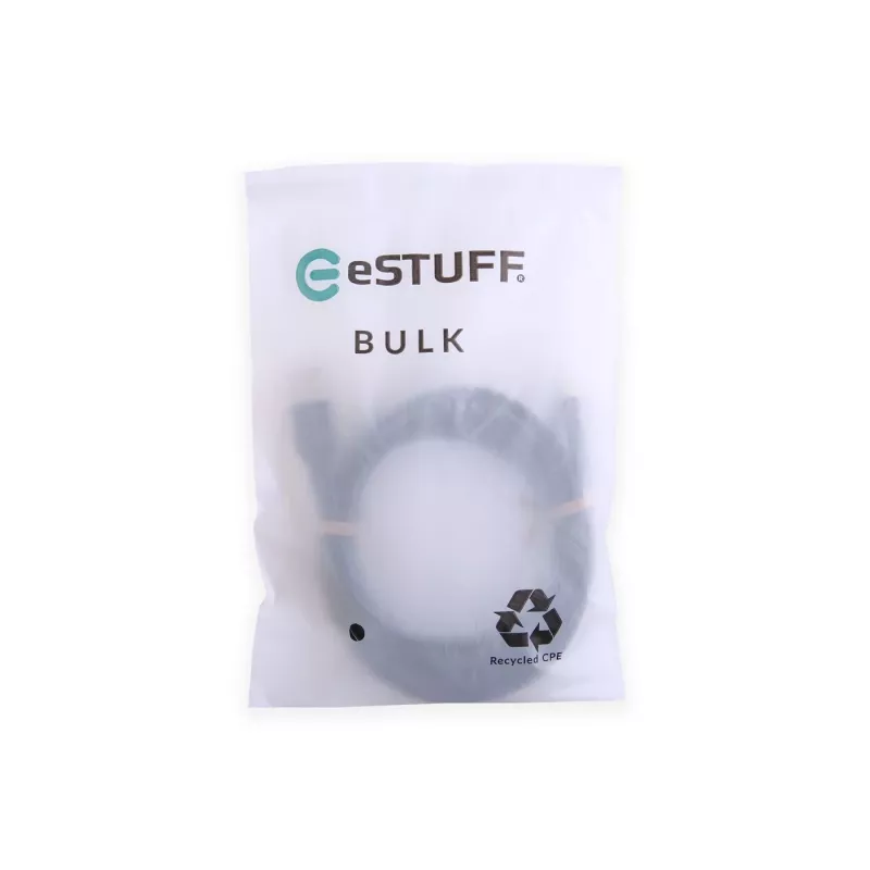 eSTUFF ES605280-BULK USB-kabel USB 2.0 2 m USB-C zwart