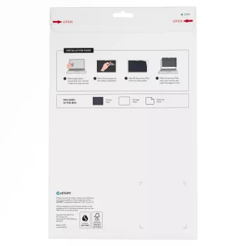 Privacyfilter eSTUFF GLBW13286190 16:9 kijkbescherming