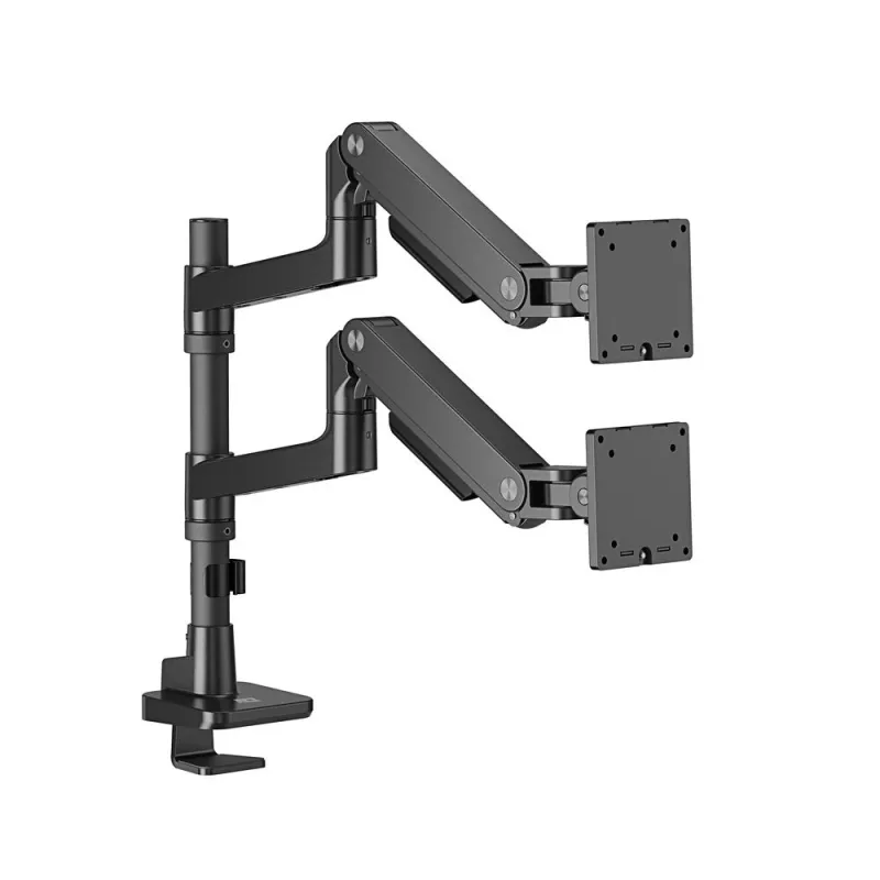 ACT monitorarm 49 inch Office Premium, gasveer, mastmontage, 2 monitoren