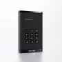 iStorage diskAshur PRO³ harde schijf 2TB | veilige draagbare harde schijf | FIPS 140-3 Level 3 conform | AES-XTS 256-bits hardwareversleuteling | PIN-beveiligd | besturingssysteem- en platformonafhankelijk | AVG, TAA conform | bescherming tegen brute force-aanvallen | stof- en waterbestendig