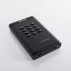 iStorage diskAshur PRO³ harde schijf 2TB | veilige draagbare harde schijf | FIPS 140-3 Level 3 conform | AES-XTS 256-bits hardwareversleuteling | PIN-beveiligd | besturingssysteem- en platformonafhankelijk | AVG, TAA conform | bescherming tegen brute force-aanvallen | stof- en waterbestendig