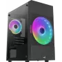 PC-behuizing Aerocool Atomic Lite mini tower zwart