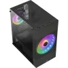PC-behuizing Aerocool Atomic Lite mini tower zwart