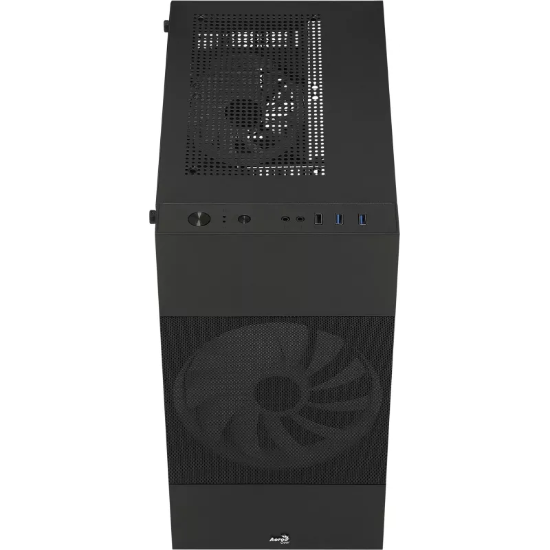 PC-behuizing Aerocool Atomic Lite mini tower zwart