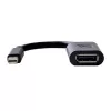 DELL 470-13627 videokabel-adapter 0,203 m 20-Pin DisplayPort FM Apple Mini-DisplayPort M zwart