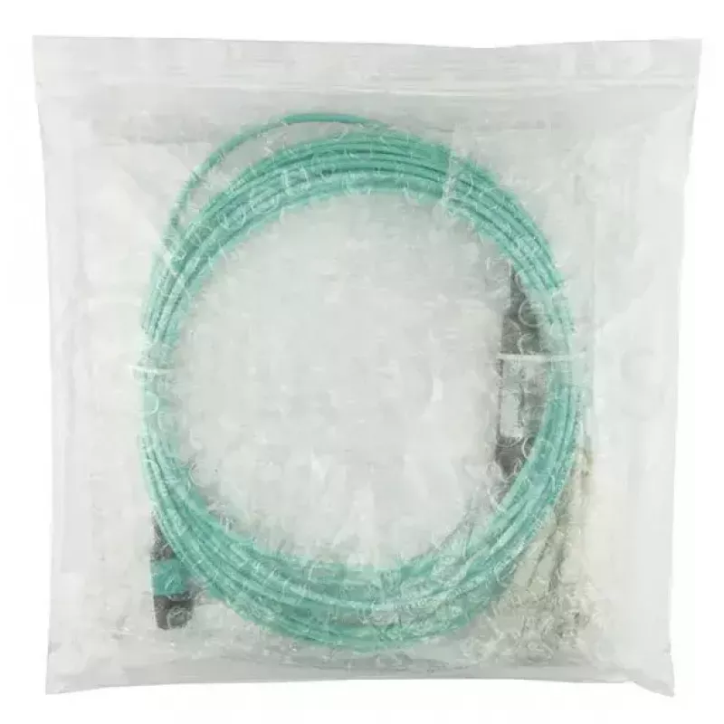 Glasvezelkabel BlueOptics OCTCABLE10M-SR 10 m OM3 MPO naar 4×LC aqua