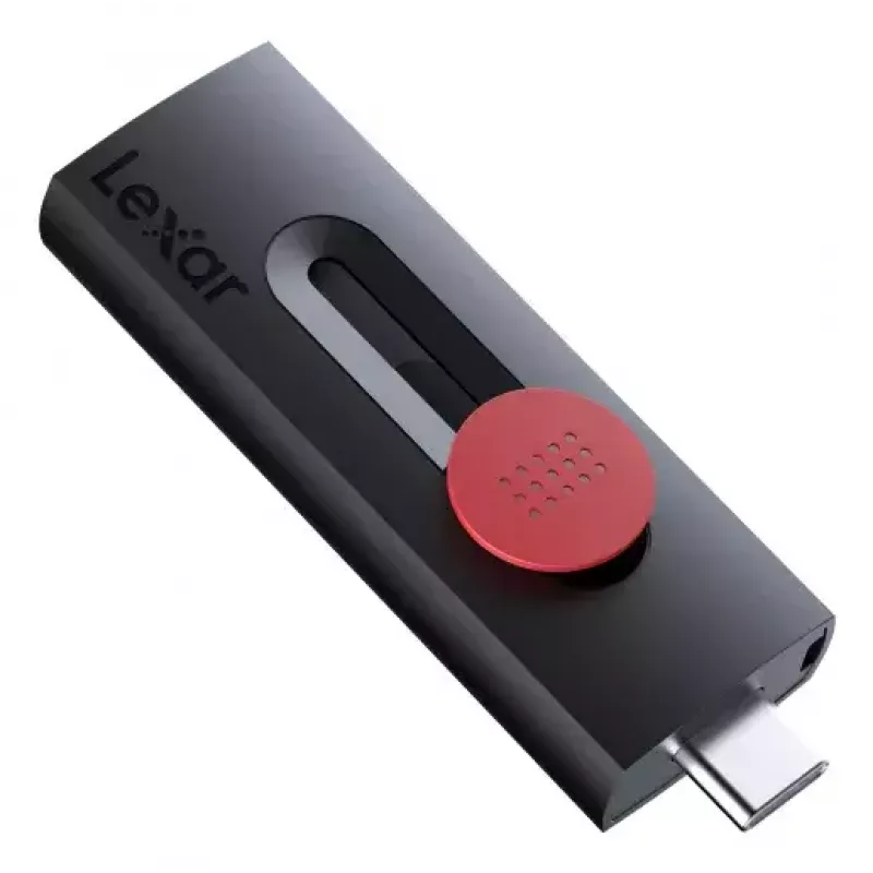 USB-flashstation Lexar JumpDrive D300 64 GB, USB Type-A en Type-C, USB 3.2 Gen 1, zwart