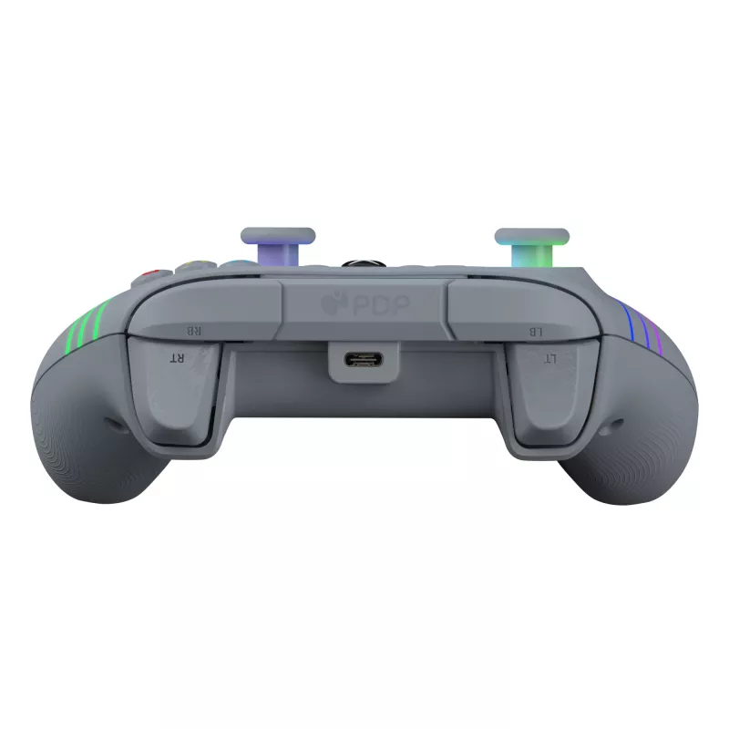 PDP Afterglow Wave grijs USB-gamepad analoog / digitaal pc, Xbox One, Xbox Series S, Xbox Series X