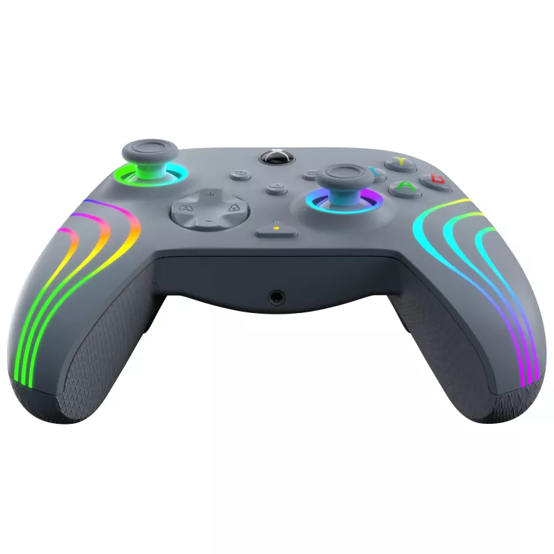 PDP Afterglow Wave grijs USB-gamepad analoog / digitaal pc, Xbox One, Xbox Series S, Xbox Series X