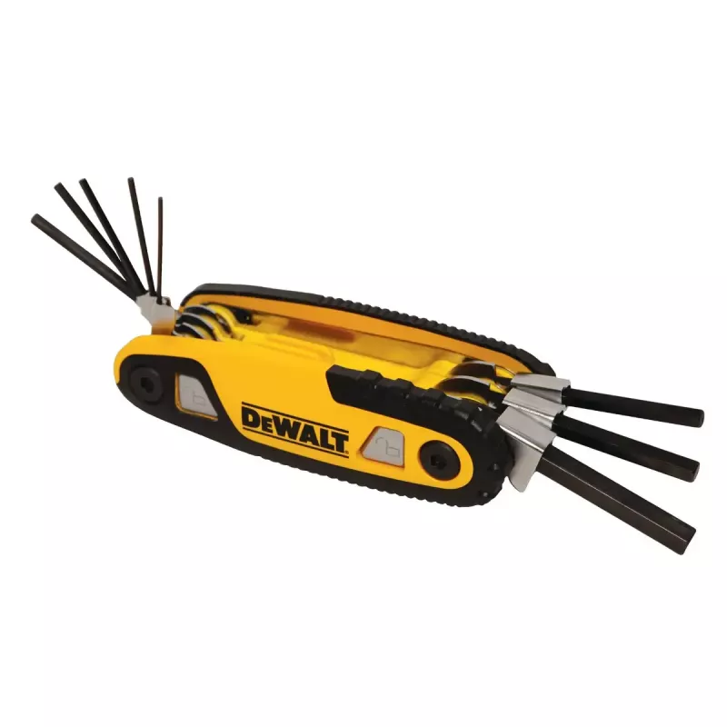 DeWalt DWHT0-70263 inbussleutelset in zakformaat, 8 st.
