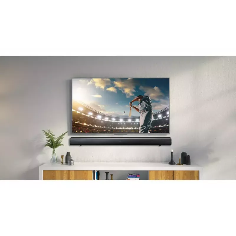 Soundbar-luidspreker Lenco SB-080BK zwart 2.1 kanalen 80 W