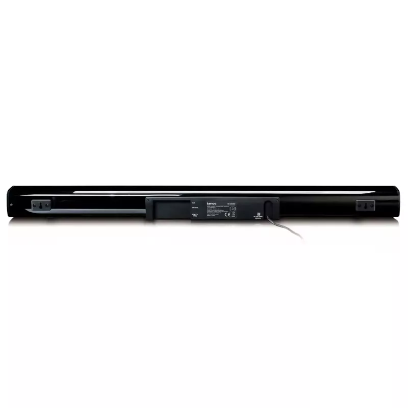 Soundbar-luidspreker Lenco SB-080BK zwart 2.1 kanalen 80 W