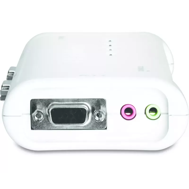 KVM-switch Trendnet TK-409K USB VGA 2048x1536 1,6 m bekabeld blauw