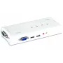 KVM-switch Trendnet TK-409K USB VGA 2048x1536 1,6 m bekabeld blauw