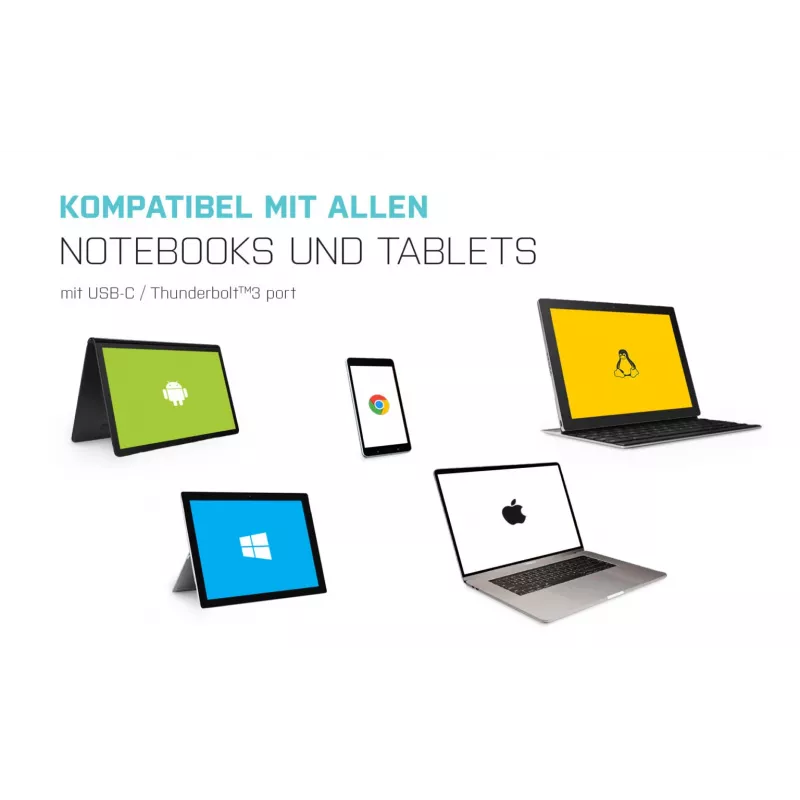 i-tec Metal USB-C Nano Dock HDMI/VGA met LAN + universele oplader 77 W