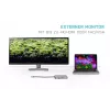 i-tec Metal USB-C Nano Dock HDMI/VGA met LAN + universele oplader 77 W