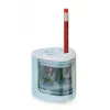 Peach PO102 elektrische potloodslijper blauw, wit