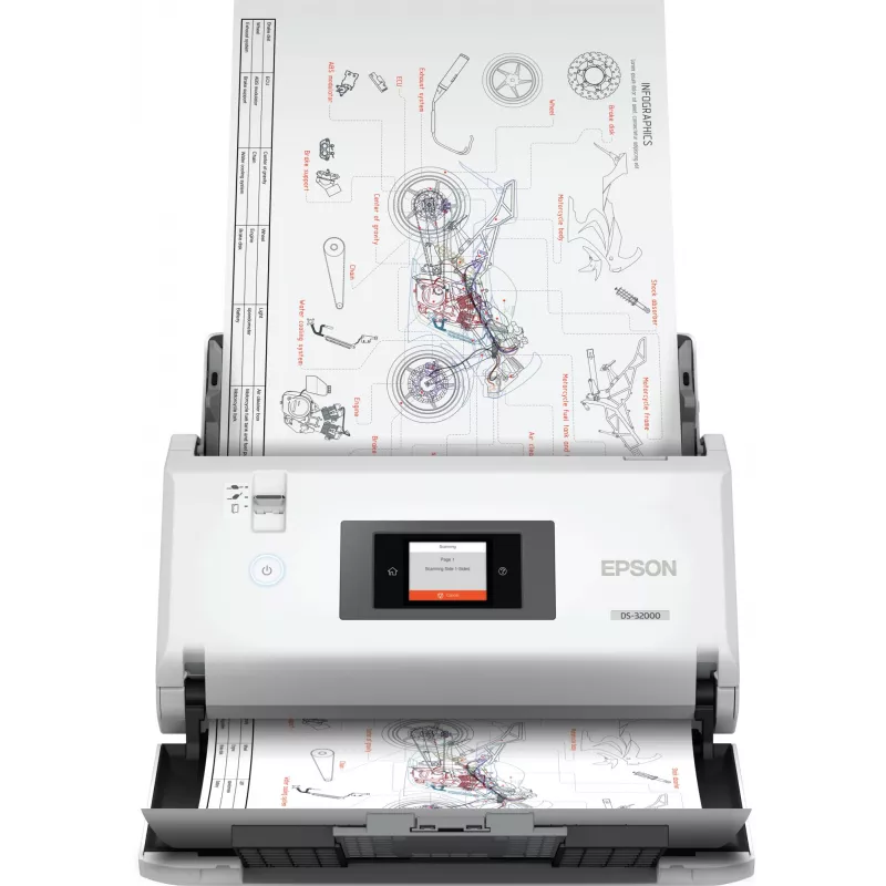 Epson WorkForce DS-32000 documentinvoerscanner 600 x 600 DPI A3 wit