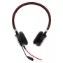 Jabra EVOLVE 40 UC stereo, bedraad, kantoor/callcenter, 171 g, headset, zwart