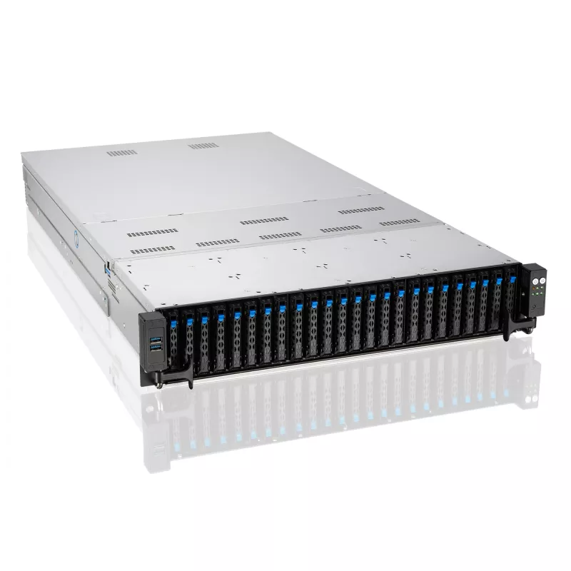 ASUS RS720-E11-RS24U Intel C741 rack (2U) zwart, zilver