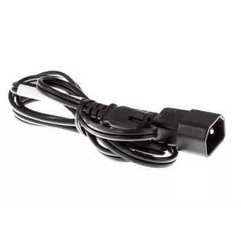 Zebra CS-CC6-IEC netsnoer zwart 0,5 m C7-koppeling C14-koppeling