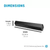 Z G3 soundbar-conferentiesysteem, zwart