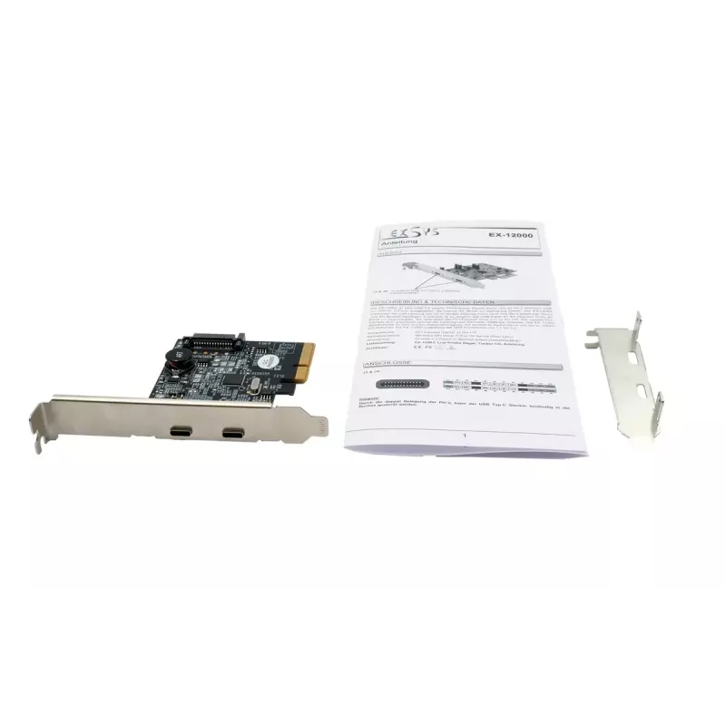 Interne USB 3.2 Gen 2 adapter EXSYS EX-12000