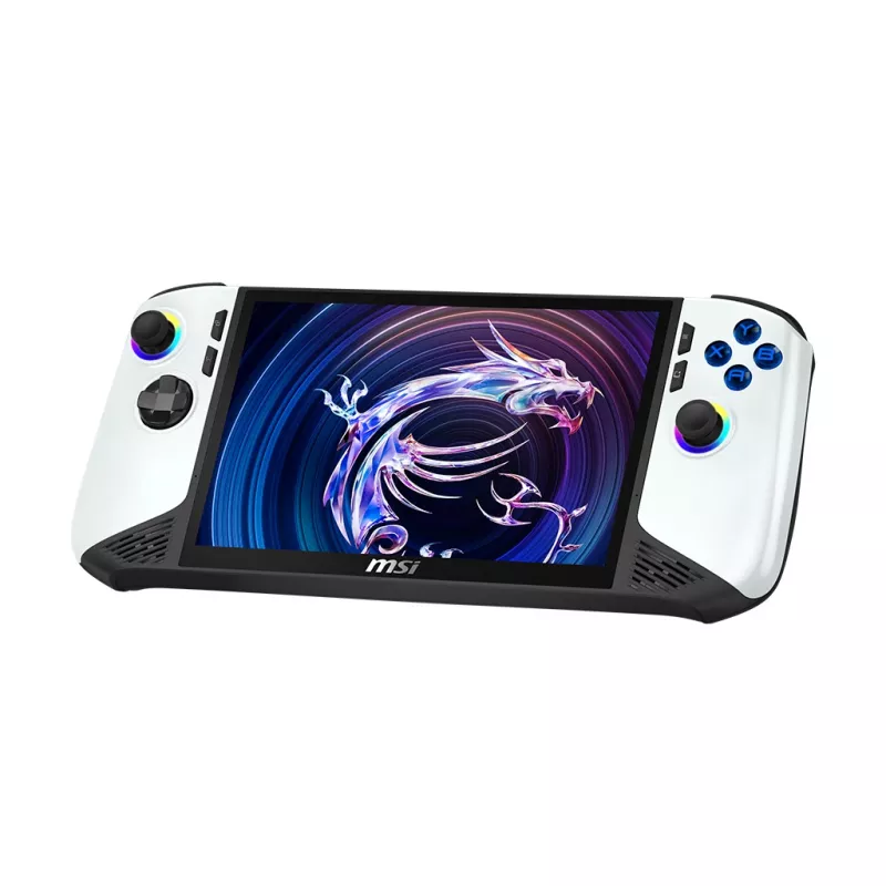 MSI Claw 8 AI+ A2VM-091 draagbare gamecomputer 20,3 cm (8 inch) 2 TB touchscreen Wi-Fi zwart, wit