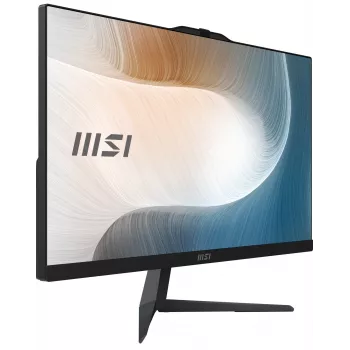 MSI Modern AM242 12M-1629XDE Intel® Core™ i3 i3-1215U 60,5 cm (23,8 inch) 1920 x 1080 pixel All-in-One PC 8 GB DDR4-SDRAM 256 GB SSD Wi-Fi 6E (802.11ax) zwart