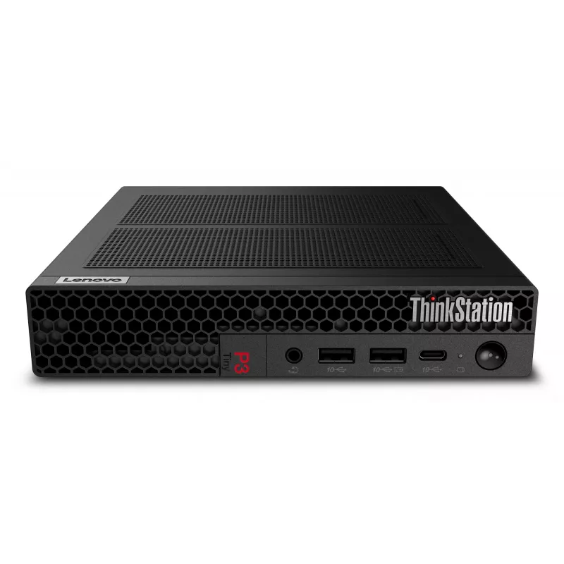 Lenovo ThinkStation P3 Tiny Intel® Core™ i7 i7-14700 32 GB DDR5-SDRAM 1 TB SSD NVIDIA RTX A1000 Windows 11 Pro mini-PC workstation zwart