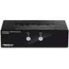 KVM-switch Trendnet TK-241DP zwart