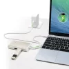 USB Type-C multi-adapter j5create JCA374-N bedraad 60W 4K