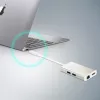 USB Type-C multi-adapter j5create JCA374-N bedraad 60W 4K