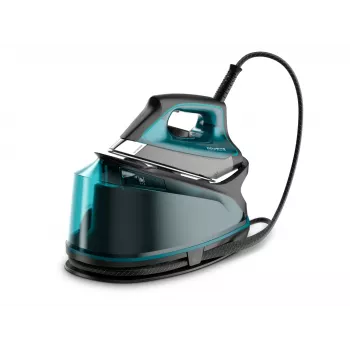 Rowenta DG7623 2200 W 1,1 L Microsteam 400 HD laser-strijkzool zwart, blauw