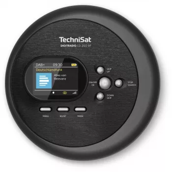 Draagbare CD-speler TechniSat DIGITRADIO CD 2GO BT Zwart MP3 DAB+ FM