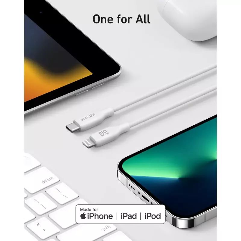 Kabel Anker 541 1,8 m Lightning naar USB C 54,4 g