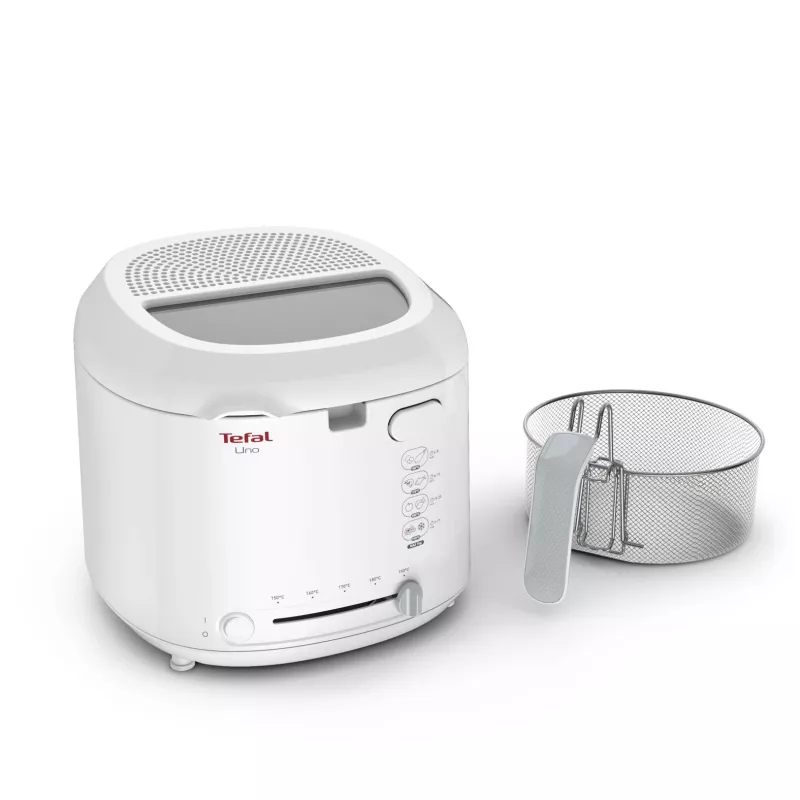 Tefal Uno FF203130 friteuse enkel 1,8 l tafelmodel 1600 W friteuse Wit