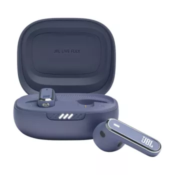 JBL LIVE FLEX headset draadloos in-ear gesprekken/muziek Bluetooth blauw