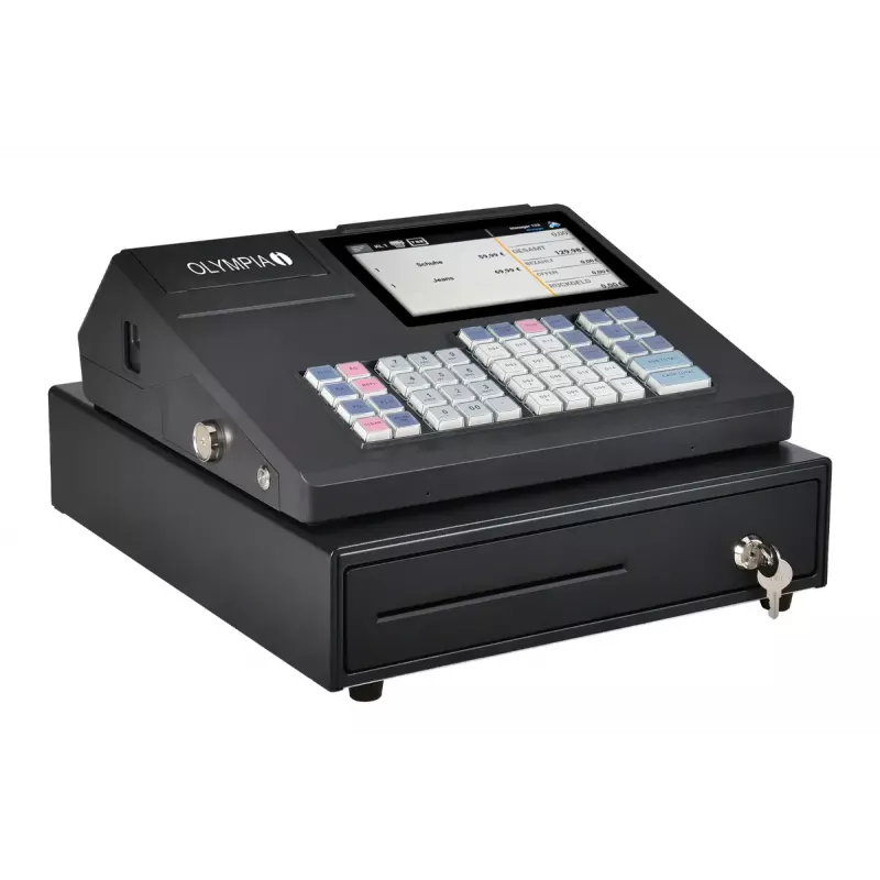 Kassa Olympia K200 – thermische directe printer, 10.000 PLU's, 7-inch LED-display