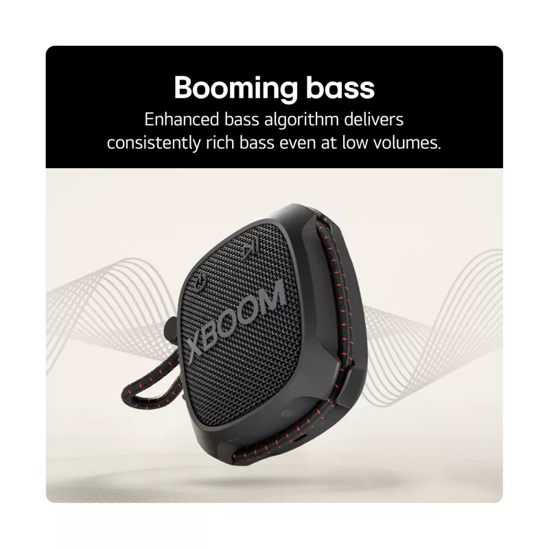 LG XBOOM Go XG2T mono draagbare luidspreker zwart 5 W