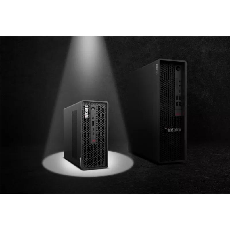 Lenovo ThinkStation P3 Ultra SFF Intel® Core™ i7 i7-14700 32 GB DDR5-SDRAM 512 GB SSD NVIDIA RTX A1000 Windows 11 Pro Mini Tower workstation zwart